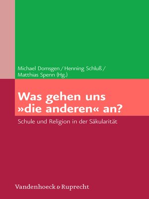 cover image of Was gehen uns »die anderen« an?